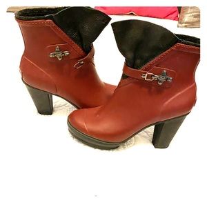 Sorel Medina waterproof Rain Heel Boots
